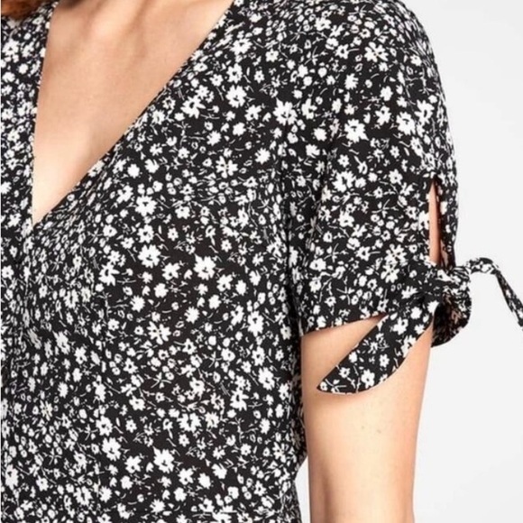 Modcloth Mini Dress Just Gotta Have It Black Floral - Picture 3 of 13